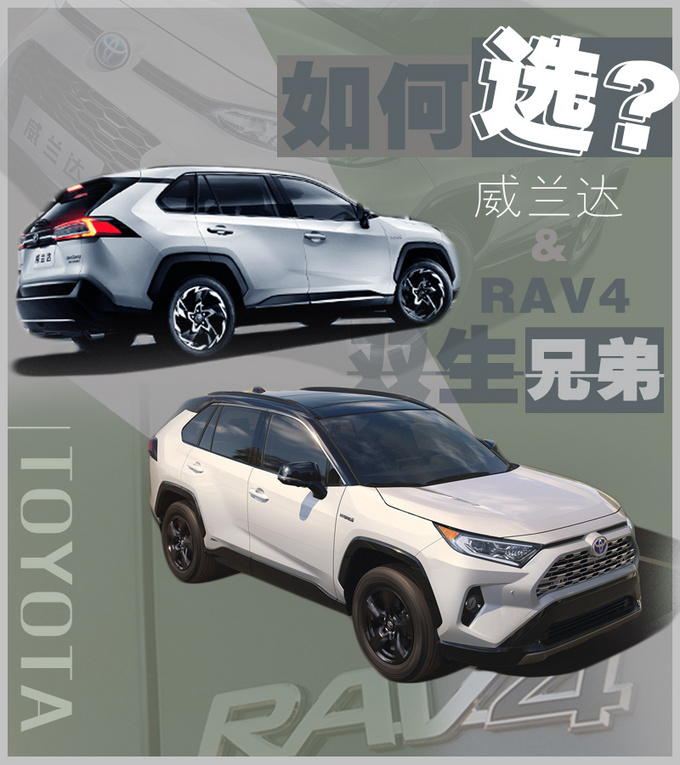 20万价位绕不开的SUV威兰达和RAV4荣放怎么选-图1