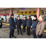 严兴德带队督查冷水滩区春运工作