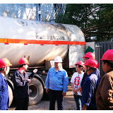 风韵 | “摘除”心患 曙光电子集团危化气罐内燃爆气体全面清除