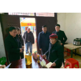 唐英波到曲河街道开展春节前走访慰问活动