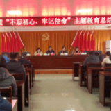 党建领航 靶向发力 以工作成果彰显主题教育成效