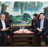 杜家毫会见诺贝尔化学奖得主莱维特