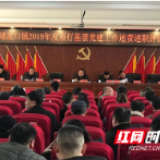 邵阳县塘渡口镇开展党建述职评议动真格见实效