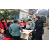 冷水滩区紫荆社区开展“禁止燃放烟花爆竹 争做文明市民”主题志愿服务活动