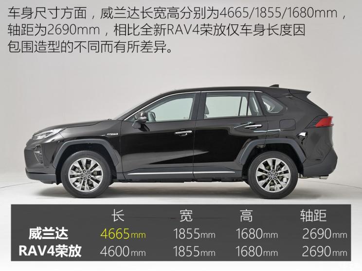 广汽丰田 威兰达 2020款 双擎 2.5L CVT两驱尊贵版