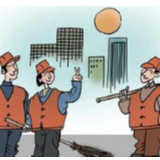 除夕“不打烊” 长沙岳麓环卫“扫”出春节祝福