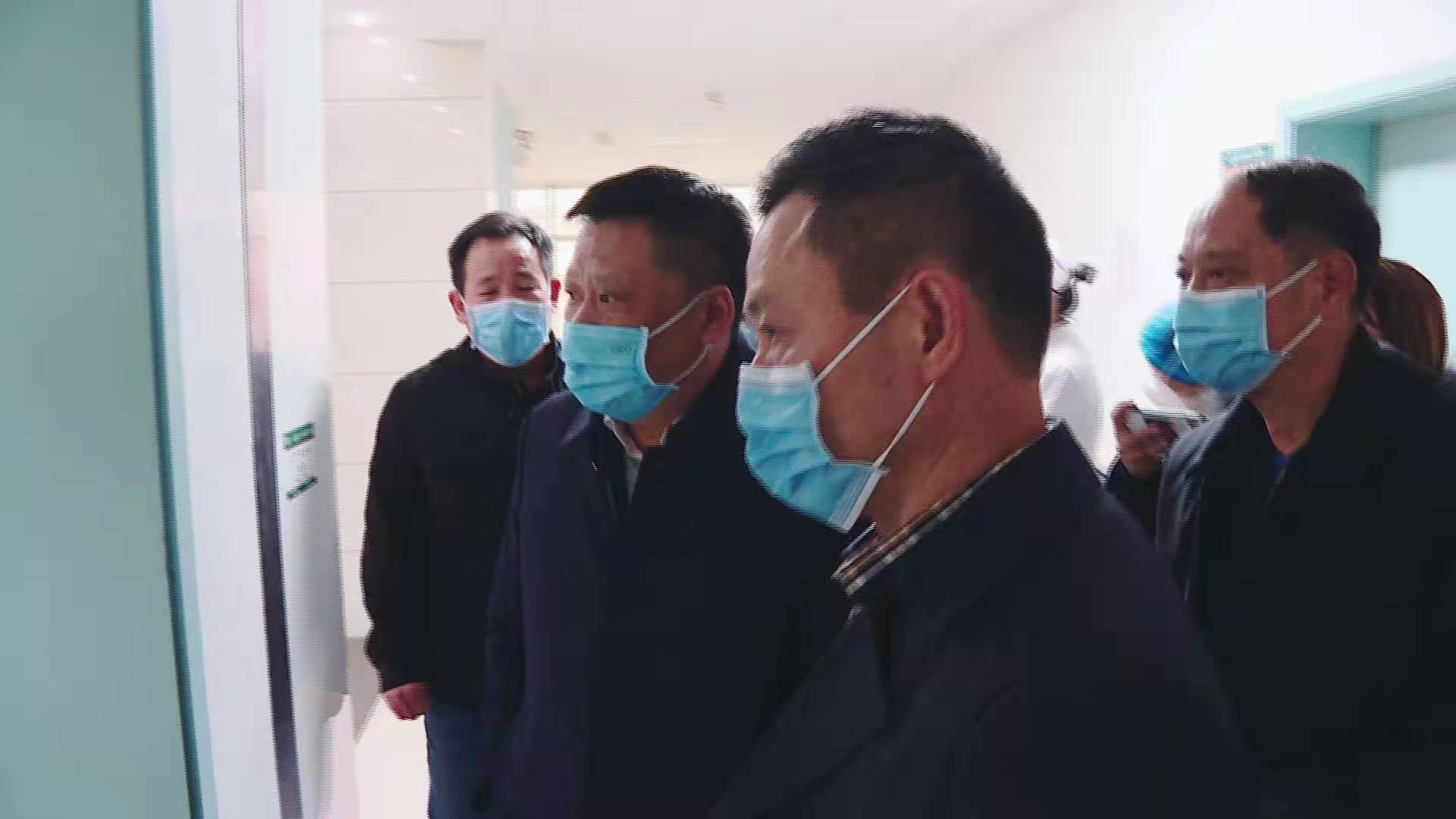 副县长谢辉参加会议并一同视察.来源:衡南县融媒体中心