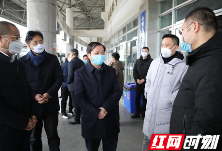 胡绪阳督导珠晖区新型冠状病毒感染的肺炎疫情联防联控工作