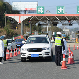疫情防控 株洲交警在行动