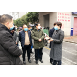 黄峥嵘深入一线督查疫情防控工作