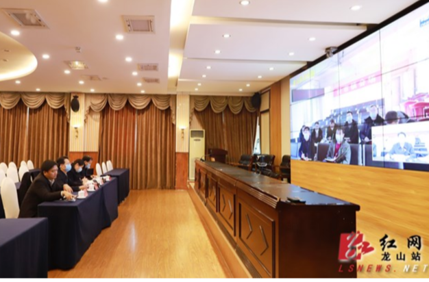 龙山召开新型冠状病毒感染的肺炎疫情防控工作视频调度会