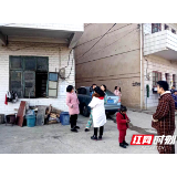 北塔区马家村党支部：党员靠前 奋战在一线