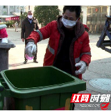 废弃口罩往这扔！攸县城区废弃口罩专用垃圾桶“上岗”