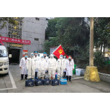 冷水滩：疾控人“飘扬的党旗” 奋战抗疫一线