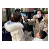 宁远县舜陵街道设“门禁”、 量体温，打通疫情防控“最后一公里”