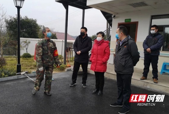怀化市副市长杨林华赴鹤城区检查民政服务机构疫情防控工作