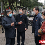 瞿海深入社区暗访督导疫情防控工作