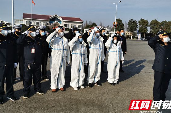 抗疫在基层 | 华容交通战线抗疫“战场”“火线宣誓”
