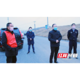 常德西湖：龚霞波一线督导新型冠状病毒感染的肺炎疫情防控工作