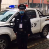 常德高新区民警推迟婚礼 疫情在前警察不退