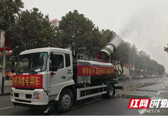 汨罗防疫战线增添一台“战斗神器”