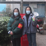 疫情防控中的最美志愿者——双生姊妹花