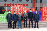 爱心企业到灵官殿镇慰问抗疫一线人员