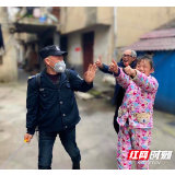 武陵区白马湖街道：疫期里的守望相助
