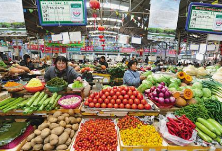 湖南生活必需品市场供应量足价稳 蔬菜交易量已恢复节前平均水平