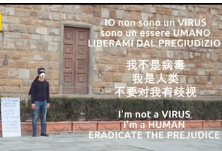 华人戴口罩意大利街头做实验 ：我不是病毒，我是人类，不要对我有歧视