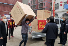 湖南步升取暖科技公司捐赠10万物资驰援抗疫一线