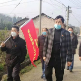 慈利县零阳镇青山村：疫情防控关头 党旗别样红