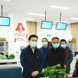 祝云武督查窗口服务单位疫情防控工作