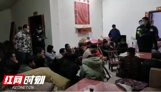 【桑植警事】凉水口派出所办理一起聚众赌博案