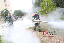 道县：3万民兵在行动 抗击疫情当先锋