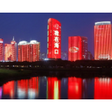 城市灯光秀为公益亮灯，多多益善