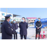 陈德到部分疫情检测岗督导控流工作