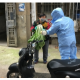 爱心蔬菜送居民 “娘家人”温暖守护