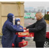 爱心汤圆暖人心  防控疫情东岸在行动