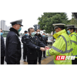 常德市公安局领导前往鼎城慰问一线执勤民警