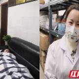 抗击疫情 百姓家门口的守护天使们笑了