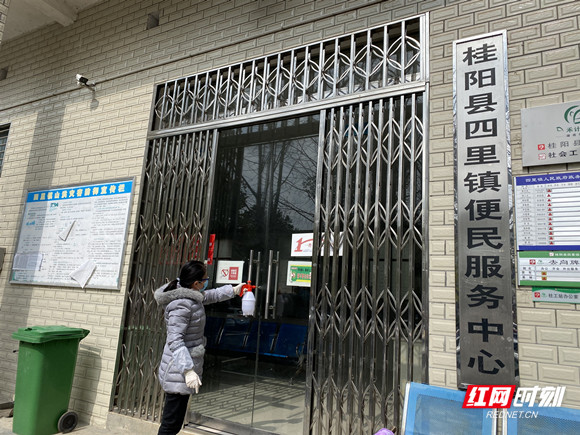 桂阳四里镇：开展复工复产大清扫大消毒