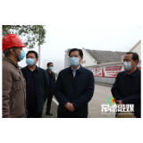 市领导慰问复工复产企业职工