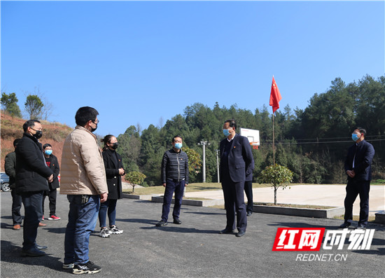 袁美南深入桑植县官地坪镇、刘家坪白族乡调研指导疫情防控、脱贫攻坚工作