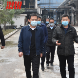 马源检查疫情防控复工复产和安全生产工作