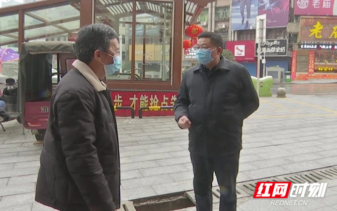 汤先梧督导疫情防控工作