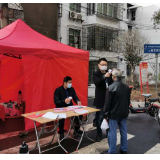 株洲科协暴风雨中助力社区防疫抗疫