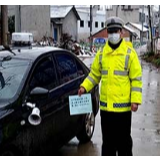 无问南北 穿上警服就是战士 长沙交警湖北“站岗”23天