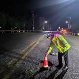 当疫情遇上恶劣天气  郴州公安交警二大队这样应对