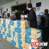 湖南健康产业园企业大洋彼岸捐赠物资， 助力湘潭“疫”线防控